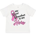 thumbnail image 3 of Inktastic My Great Grandma is My Hero Breast Cancer Awareness Boys or Girls Toddler T-Shirt, 3 of 5