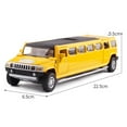 thumbnail image 5 of Alloy+ABS+Rubber 1:32 Model Car Kids Toy Metal Diecast Car Limousine Model for Hummer, 5 of 5