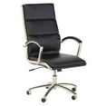 thumbnail image 1 of Pemberly Row High Back Contemporary Faux Leather Executive Office Chair in Black, 1 of 8