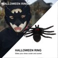 thumbnail image 4 of 60 Pcs Plastic Finger Ring Bat Spider Patterned Ring Halloween Party Props, 4 of 4