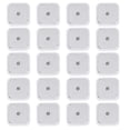 thumbnail image 1 of 5 X 5 cm 20 Tampons Tens Auto-Adhésifs pour Unité Tens Remplacement Électrodes Tens Réutilisables, 1 of 5