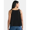thumbnail image 3 of Time and Tru Women's Cotton Crochet Tank Top, Sizes XS-XXXL, 3 of 5