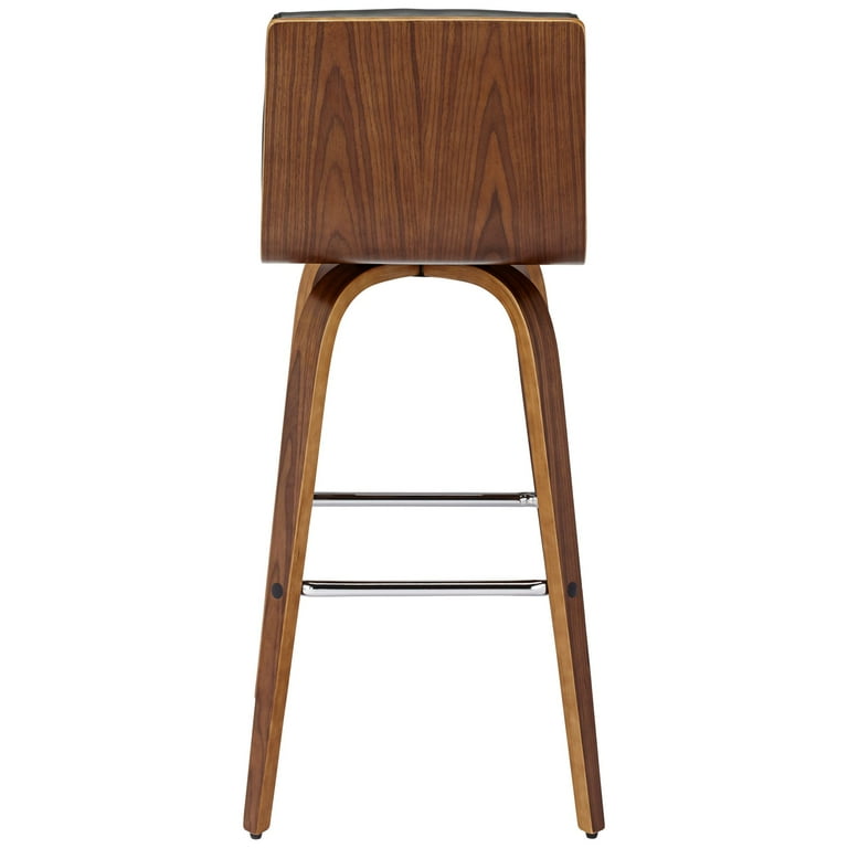 Armen living vienna walnut wood barstool hot sale
