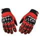 thumbnail image 5 of 2 pares de guantes de motocicleta con pantalla táctil, guantes transpirables duraderos, medio dedo Soledad Guantes de moto, 5 of 9