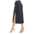 thumbnail image 2 of Falda de mezclilla con cierre Roman Fashion/ Juvenil, 4025 (Mezclilla tono escuro) gris oscuro G, 2 of 4
