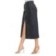 thumbnail image 2 of Falda de mezclilla con cierre Roman Fashion/ Juvenil, 4025 (Mezclilla tono escuro) gris oscuro CH, 2 of 4