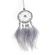 thumbnail image 5 of Ins Colgante con Borla de Plumas amulèto de Artesanía Manual para Decoración del Dormitorio gris Yotijar Hecho a mano Dream Catcher, 5 of 10