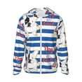 thumbnail image 2 of Lsque Bulldog Friend UPF 50+ Lightweight Sun Protection Men's Women's Long Sleeve Shirt, Hoodie Performance -X-Large, 2 of 9