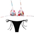 thumbnail image 2 of Warop Women's Push-Up Bikini Set, High-Waisted with Adjustable Drawstring, Two-Piece Swimwear for Beach and Swimming, 2 of 5