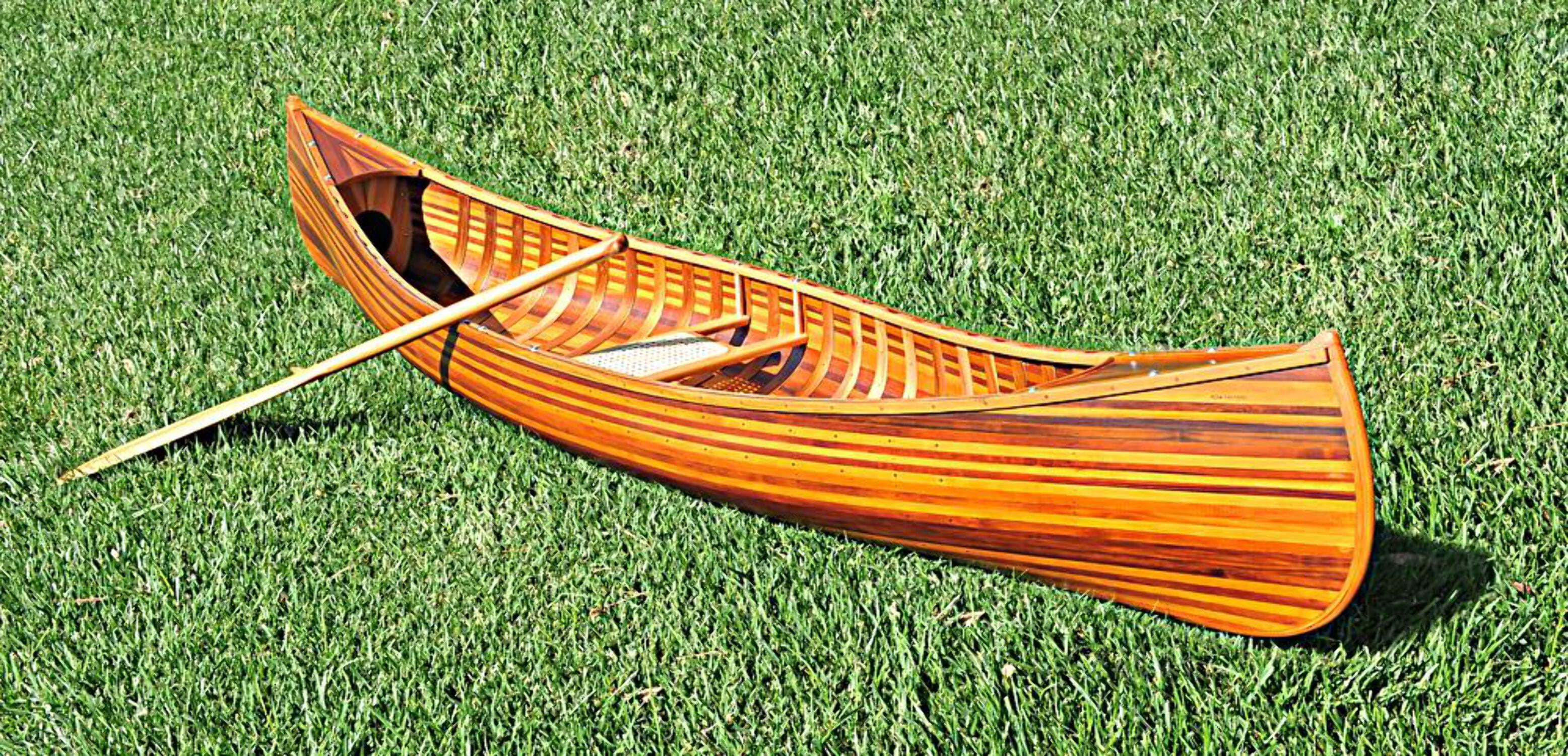 Canoe With Ribs Curved Bow Matte Finish 10 Feet