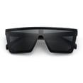 thumbnail image 2 of Gafas de Sol FEISEDY para Niños con Montura Cuadrada y Estilo Escudo Plano, Edad 1-7 B4061, 2 of 7