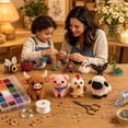 thumbnail image 4 of HaCpiu Garden Bugs Beaded Craft Kit, 3D Animal Themed Beadwork Kit with 4 Cute Designs and Instructions, Beaded Animals Kits for Beginners, Craft Enthusiasts, Desktop & Home Decor, 4 of 8