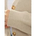 thumbnail image 6 of SOMER Cardigan Sweaters for Women Lightweight Cardigans for Women Open Front Oversized Button, Trendy V Neck Loose 2025 Spring Fall Winter Knit Cardigan, 6 of 8