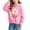Pink, variant on Mooqilaa Girls Graphic Hoodies Size 7-8 T, Fashion Pullover Casual Long Sleeve Spring Fall Tops Pink
