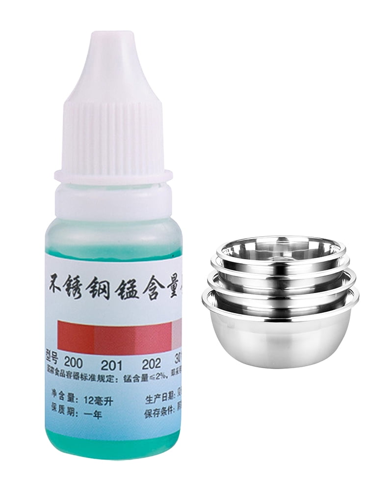 304 Stainless Steel Test Liquid, 12ml Universal Testing Agent, Kitchen Gadget, To Quickly Recognize The Authenticity Of Stainless Steel Food And Beverage Utensils