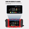 thumbnail image 4 of BotaniNest 12V Car Battery Charger Automotive Smart Charger For Lithium Batteries Universal Charging Kit For Motorcycle Boat RV SUV Truck Vehicles, 4 of 7