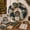 C, variant on 3D Fabric Poke Wreath DIY Kit,Christmas Wreath Making Kit for Beginner & Adults, No-Sew Fabric Craft Kit,DIY Holiday Decor, Handmade Christmas Art Project Gift,Snowman(A)