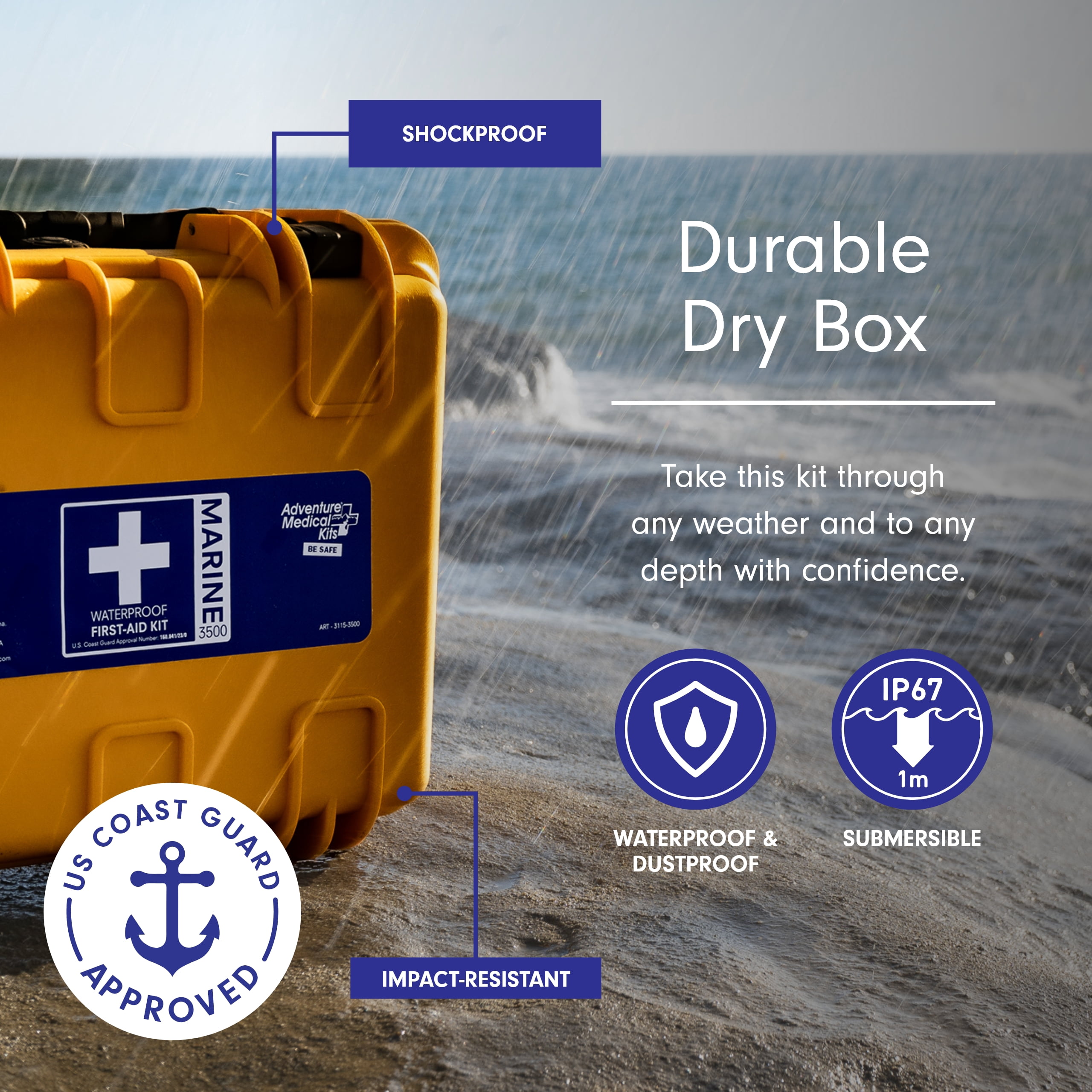 Adventure Medical MARINE Series Medical Kit - 3500
