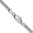 thumbnail image 3 of Primal Gold 14 Karat White Gold 2.3mm Franco Chain, 3 of 4