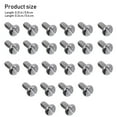 thumbnail image 4 of WAXIAYU 100pcs Stainless Steel Wall Plate Screws for Outlet Cover, Switch Plate, 4 of 6