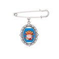 thumbnail image 1 of Monks Traveller Reference Brooch Pin Dress Shirt Shawl Clips, 1 of 3