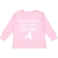 thumbnail image 3 of Inktastic Dirt Biking Motocross Future Dirt Biker Boys or Girls Long Sleeve Toddler T-Shirt, 3 of 5
