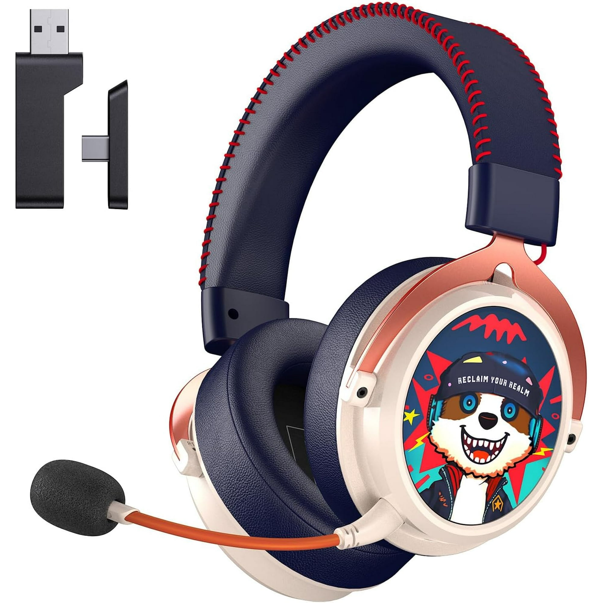 Gaming Headset Ps4 Gold Headset Wire Wireless Headset With Mic