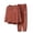 Red, variant on TIREOW Girls Boys Fleece Loungewear Set Solid Color Crewneck Long Sleeve Sleep Top and Long Pants Autumn Winter Nightwear 2 Piece Set