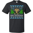thumbnail image 3 of Inktastic Happy Chrismukkah Sweater Style with Menorah and Trees T-Shirt, 3 of 5