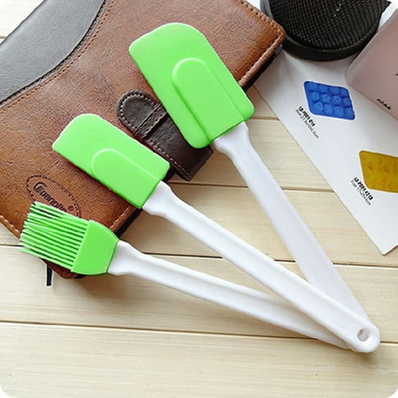 Yhmxh Kitchen Knives Kitchen Gadgets Brush Blade Spatula Cake Cream Scraper Three-piece Suit Kitchen Essentials Kitchen Accessories for Home Kichen Party Restaurant