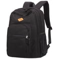 thumbnail image 1 of 22L Black Backpack For School College And Travel Waterproof bag Travel Backpack Laptop Backpack Hiking Backpack Lightweight Durable Polyester Bookbag, 1 of 9