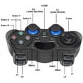 thumbnail image 3 of Manette de Jeu Sans Fil USB Manette pour PC/ordinateur Portable (Windows XP/7/8/10) et PS3 et Android et Steam - [Noir] (Noir), 3 of 5