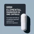 thumbnail image 3 of NatureWise Magnesium Glycinate 400 mg - High Absorption Chelated Magnesium Glycinate for Sleep, Relaxation, Muscle & Bones* - Gentle on Stomach, Vegan, Non-GMO - 90 Capsules[90-Day Supply], 3 of 13