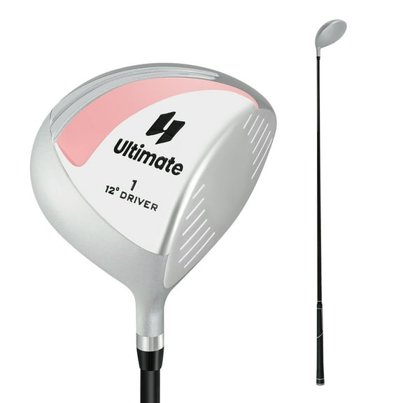 Gymax Driver Golf Club for Women 460CC 12° Individual Golf Driver w/ Graphite Shaft