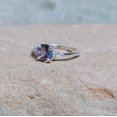 thumbnail image 3 of Alexandrite Ring, 925 Sterling Silver Ring Color Change Stone Ring, Round Cut Alexandrite Ring, Ring for Gift, 3 of 3