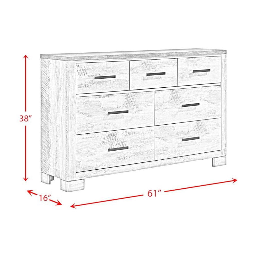Picket House Furnishings Adam 6-Drawer Dresser