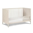 thumbnail image 2 of Pemberly Row Mid-Century Toddler Guardrail in Washed Natural, 2 of 3