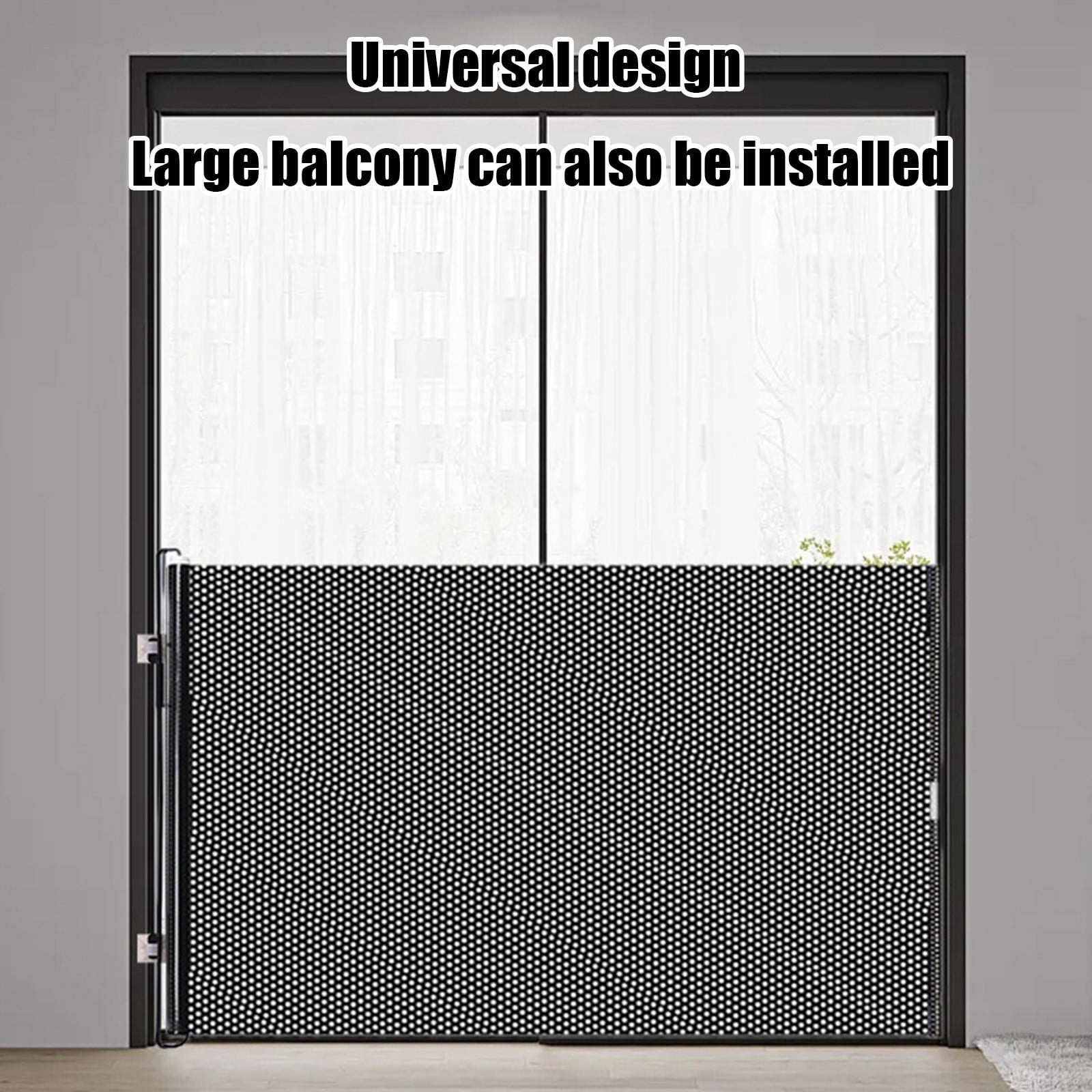 Specollect Clearance 5Pcs Retractable Pet Gate, New Portable Expandable Pet Barrier Gate for Puppies, Cats & Small Pets, No Drilling, Lightweight Mesh Screen Door Barrier for Stairs, Hallways, Porch