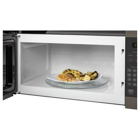 GE - 1.6 Cu. Ft. Over-the-Range Microwave - Slate