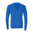 thumbnail image 3 of Unisex Triblend Full-Zip Lightweight Hoodie - TRUE ROYAL TRIB - M, 3 of 3