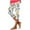 Multicolor#knee length capris for women, variant on Womens Tie Dye Capri Leggings for Women Print Tummy Control Knee Length Capri Leggings 2024 Summer Cropped Pants Casual Rainbow Comfy Capris Multicolor