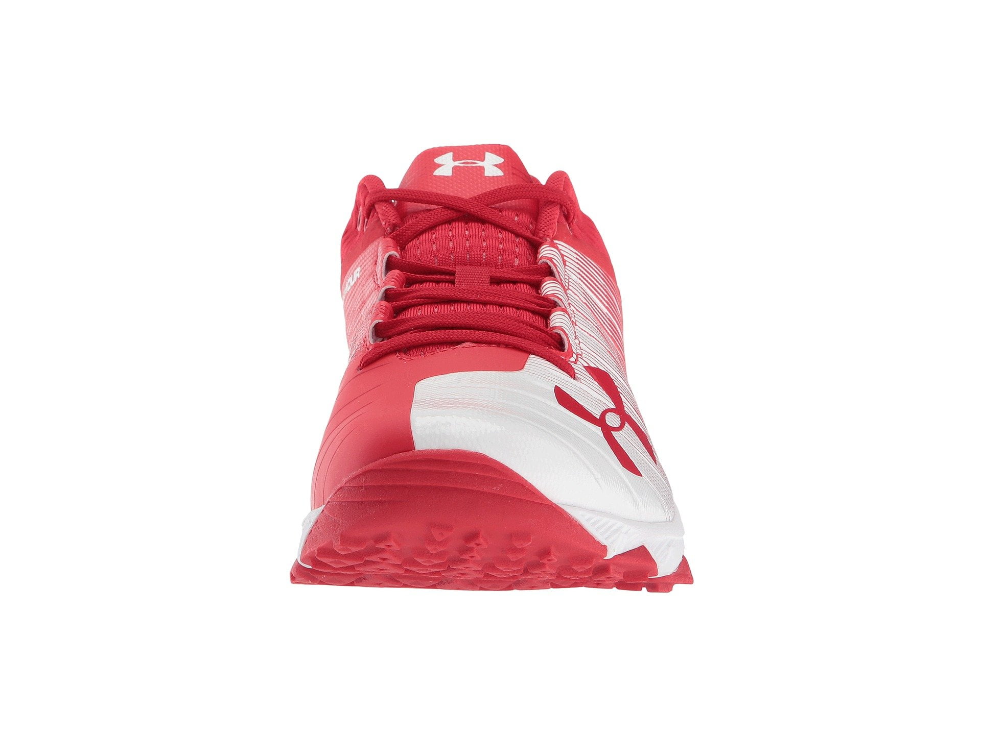 Under Armour Men s Yard Trainer Baseball Shoes Red White 12.5 D