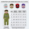 thumbnail image 2 of Silly Onesie Funny Frog Onesie Oversized Plush Fleece Hooded One Piece Pajamas, Cozy Home Loungewear, 2 of 7