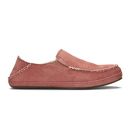 

OluKai Nohea Slipper Women s Slip-On Shoes Genuine Shearling & Premium Nubuck Leather Drop-In Heel Design Cozy & Ultra-Soft Comfort Fit