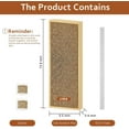 thumbnail image 2 of Splicing Cat Scratch Pad: Cat Scratchers for Indoor Cats and Kitten, 2 Pack Cat Scratching Pad, Cat Scratcher Cardboard, Scratching Pad, Premium Scratch from Cats, Double-Sided Design, 2 of 2