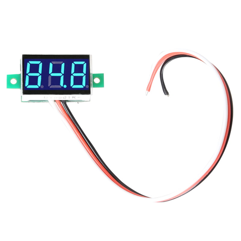 DC0-100V Mini LED Digital Voltmeter Volt Meter Gauge Voltage Panel Meter 3PBLJL 