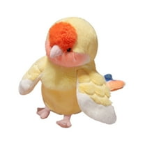 LYINGF 8" Hand Puppet Plush Owl Parrot - Soft Stuffed Animal Interactive Learning Toy for Toddlers Preschoolers, Storytelling Roleplay Dolls for Kids Ages 2-4 Years, Bird Ventriloquist Toy ﻿