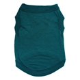 thumbnail image 1 of Methold Ropa para cachorros, suministros de algodón para mascotas, camisetas transpirables para perros, chaleco para perros de estilo sencillo Ropa para mascotas Verde oscuro XXL, 1 of 6
