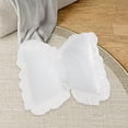 thumbnail image 6 of deevoka Bow Pillow Breathable Cute Creative Car Backrest Cushion for Office Bed Sofa White, 6 of 9
