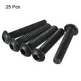 thumbnail image 3 of M6x30mm Hex Socket Button Head Bolts Alloy Steel Blackening 25 Pack, 3 of 5